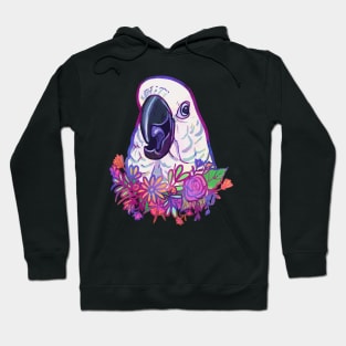 Pretty Cockatoo - Neon Floral Hoodie